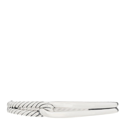 David Yurman Sterling Silver 10mm Single Loop Labyrinth Bracelet 1 of 3