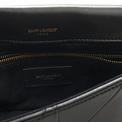 Saint Laurent Lambskin Patchwork Monogram Medium Jamie Black 6 of 9