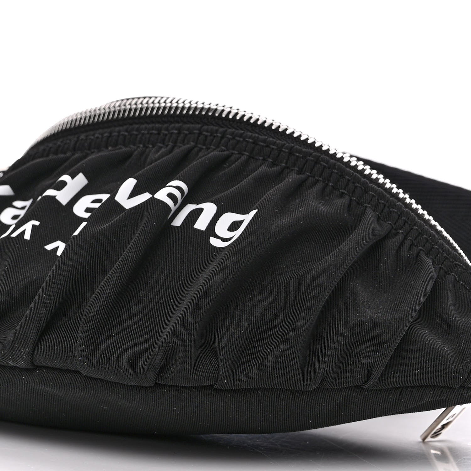 Alexander Wang Nylon Logo Printed Belt Bag Black 9 of 9