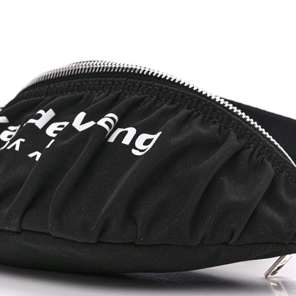 Alexander Wang Nylon Logo Printed Belt Bag Black 9 of 9