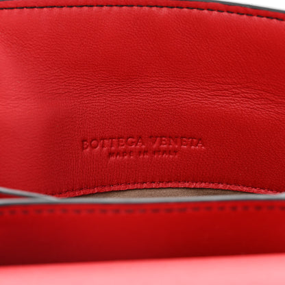 Bottega Veneta Nappa Small Piazza Bag Red 6 of 10