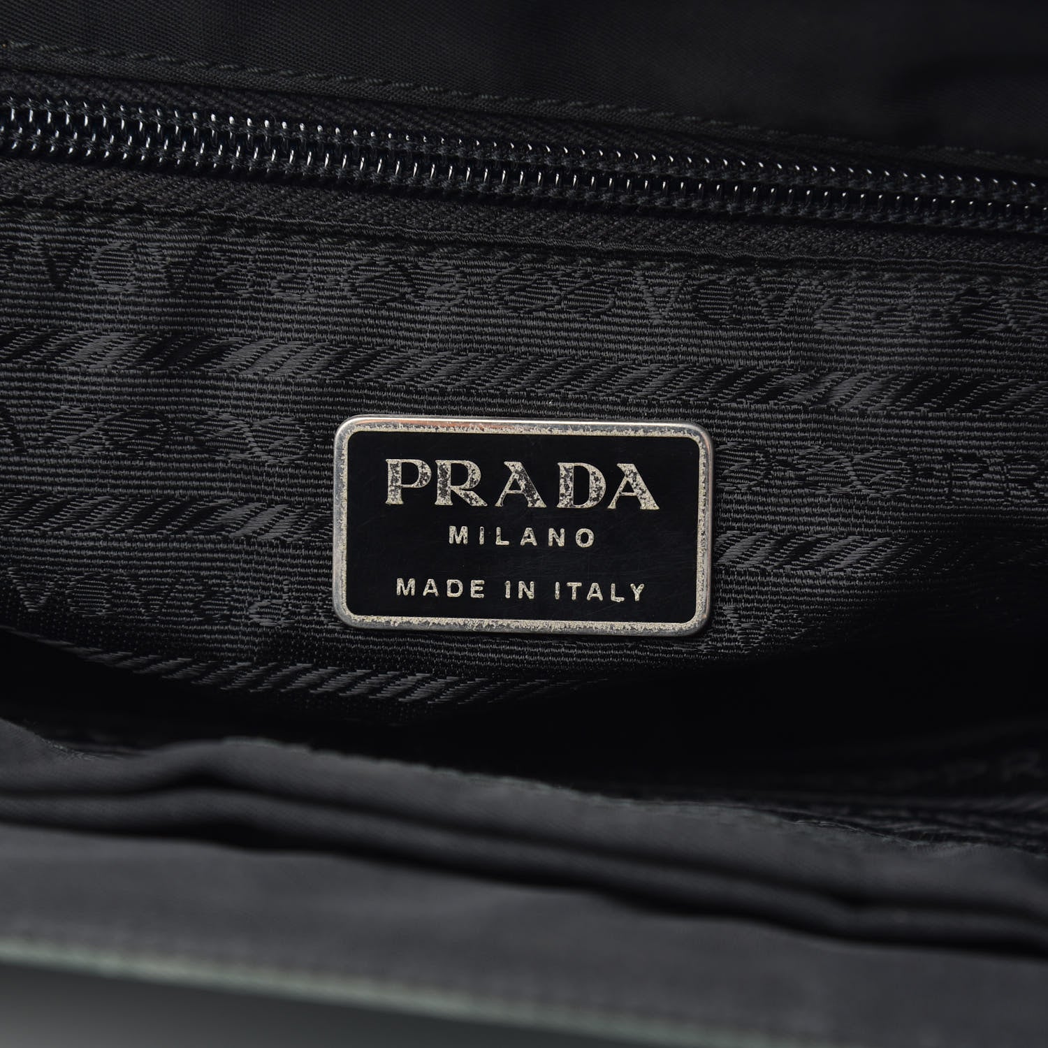 Prada Tessuto Nylon Tote Green 6 of 11
