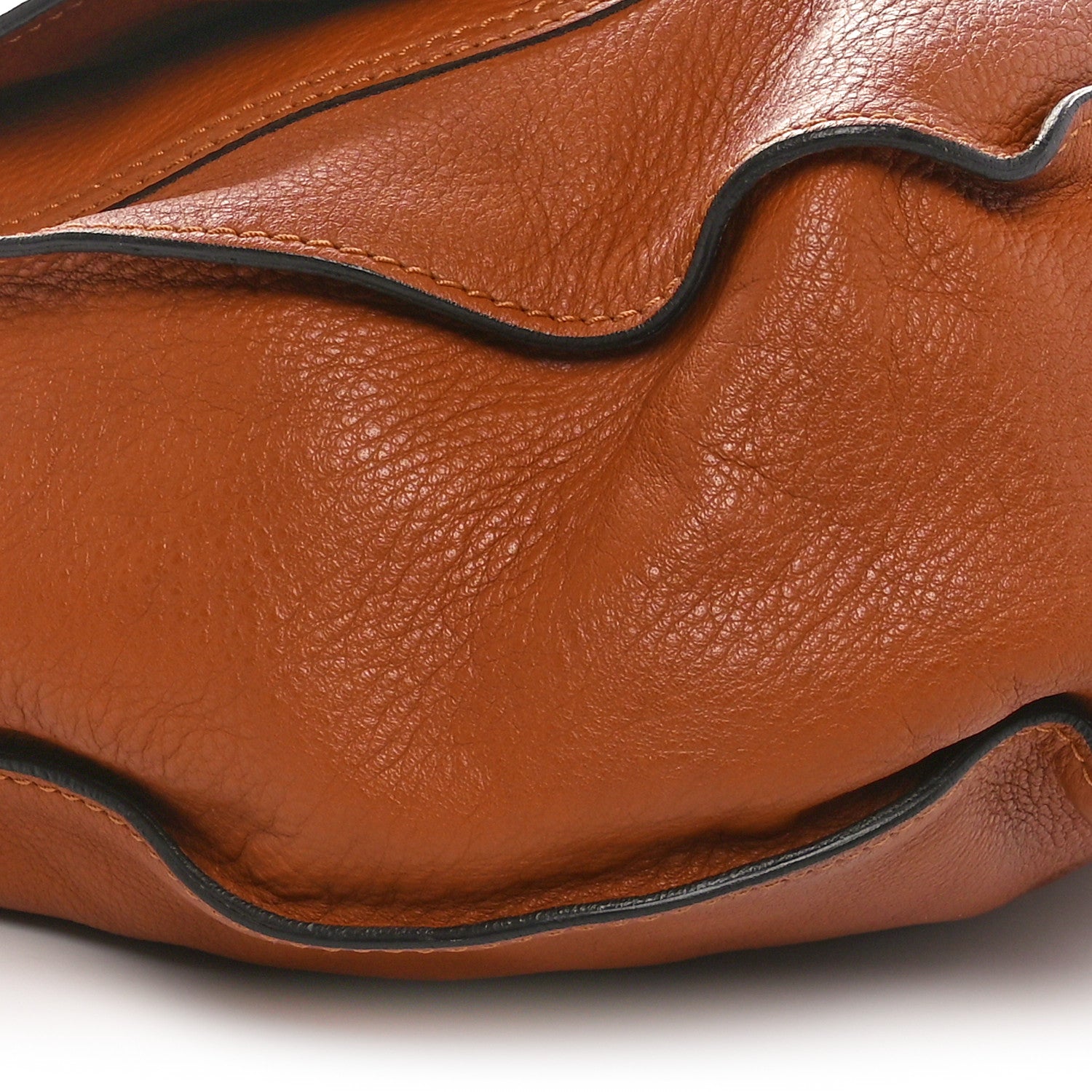 Chloe Calfskin Large Marcie Satchel Tan 9 of 12