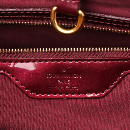 Louis Vuitton Vernis Wilshire MM Rouge Fauviste 5 of 11