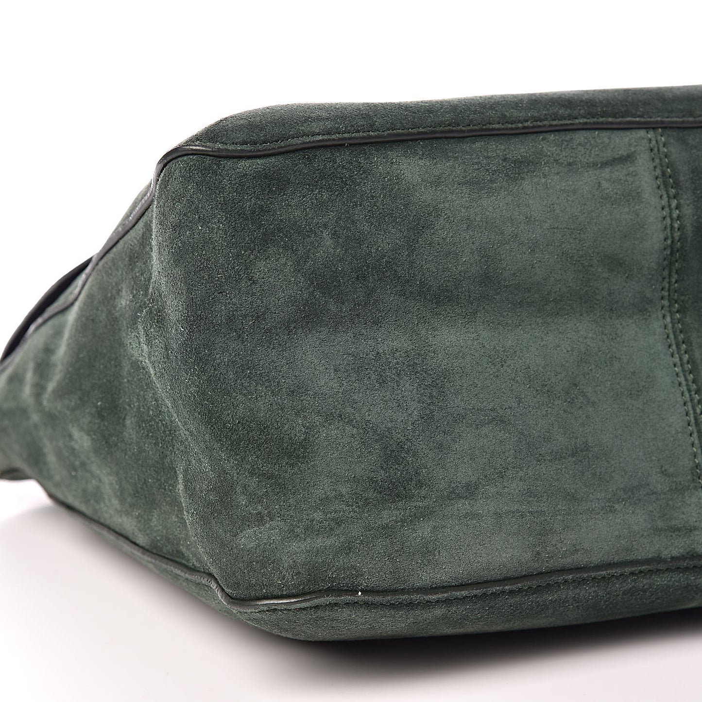Suede Medium Gourmette Emerald
