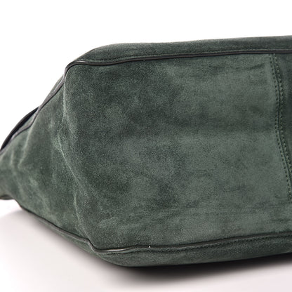 Celine Suede Medium Gourmette Emerald 8 of 13