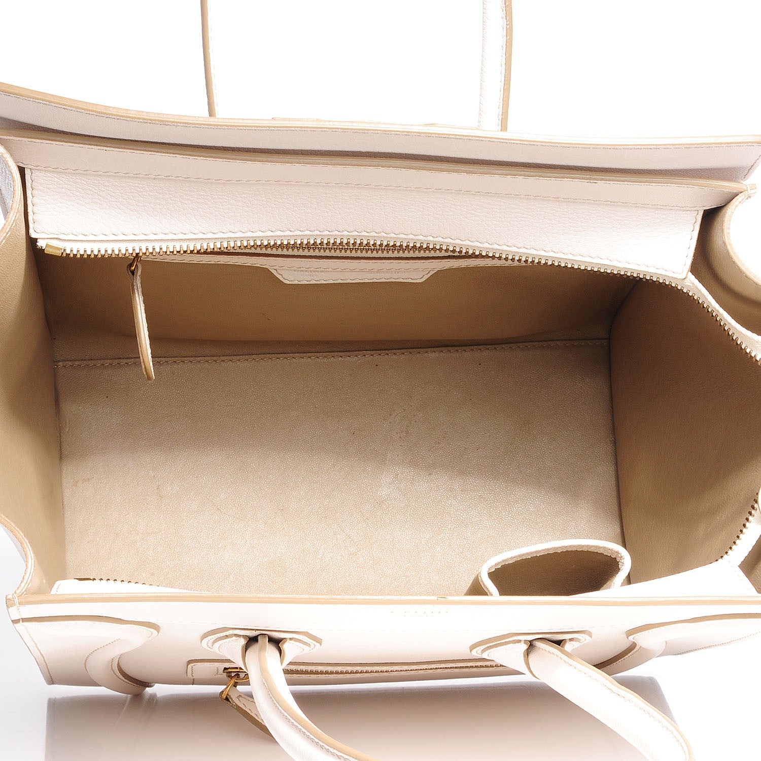 Celine Drummed Calfskin Mini Luggage 8 of 8