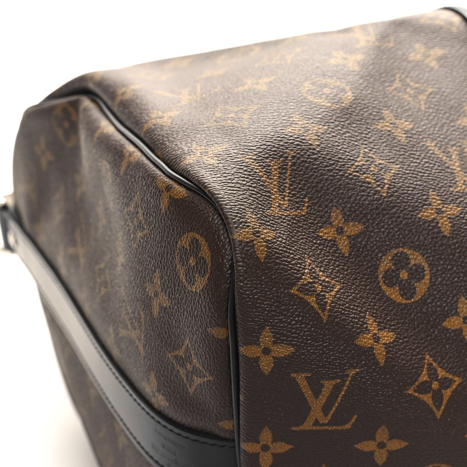 Louis Vuitton Monogram Macassar Keepall Bandouliere 45 7 of 10