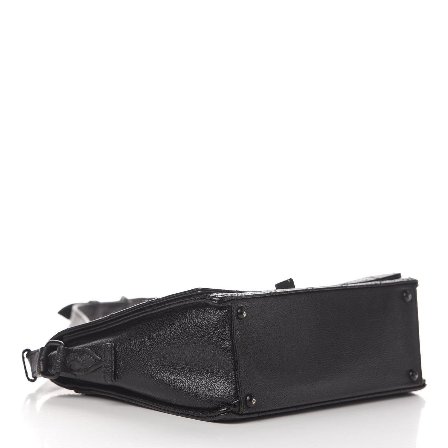 Chanel Calfskin Stitched Mademoiselle Flap Black 4 of 18