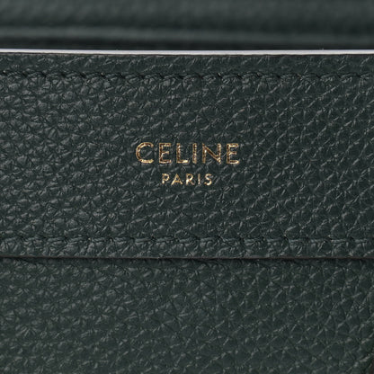 Celine Drummed Calfskin Nano Luggage Amazone 6 of 10