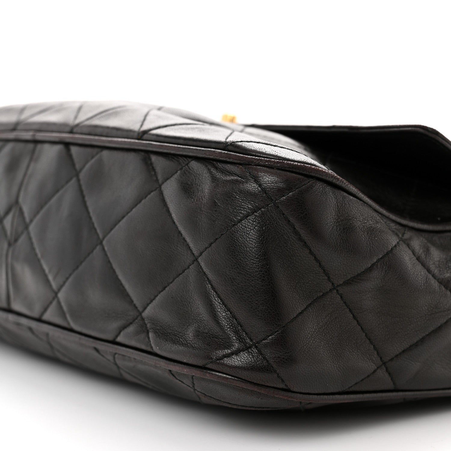 Chanel Lambskin Quilted Tassel Camera Case Black 11 of 14