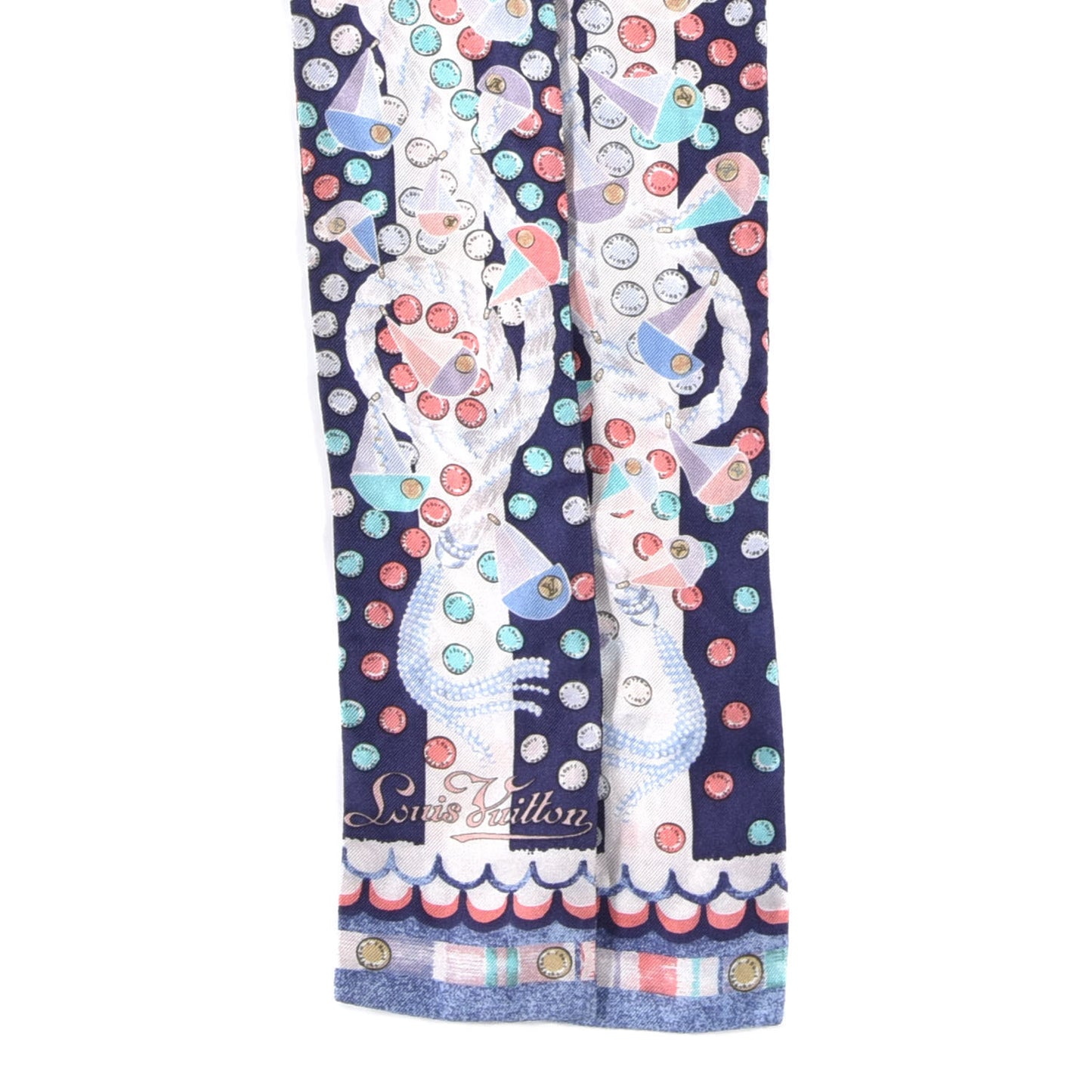 Silk Escale Bandeau Blue