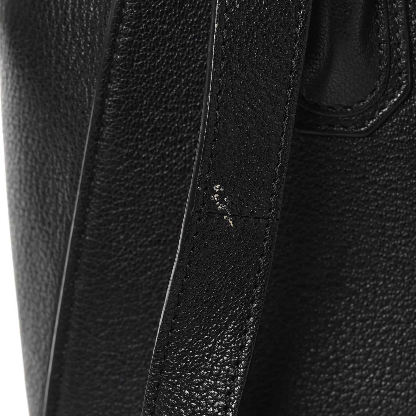 Sugar Goatskin Mini Antigona Black