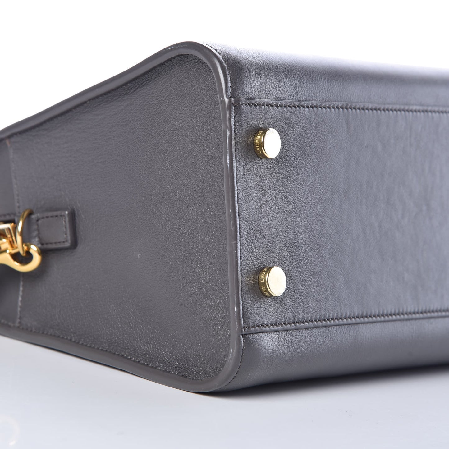 Calfskin Small Monogram Cabas Grey