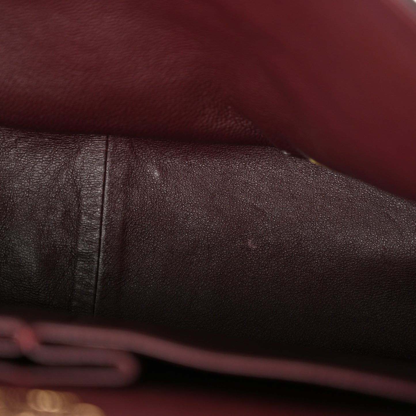 Aged Calfskin Quilted 2.55 Reissue 227 Flap Black
