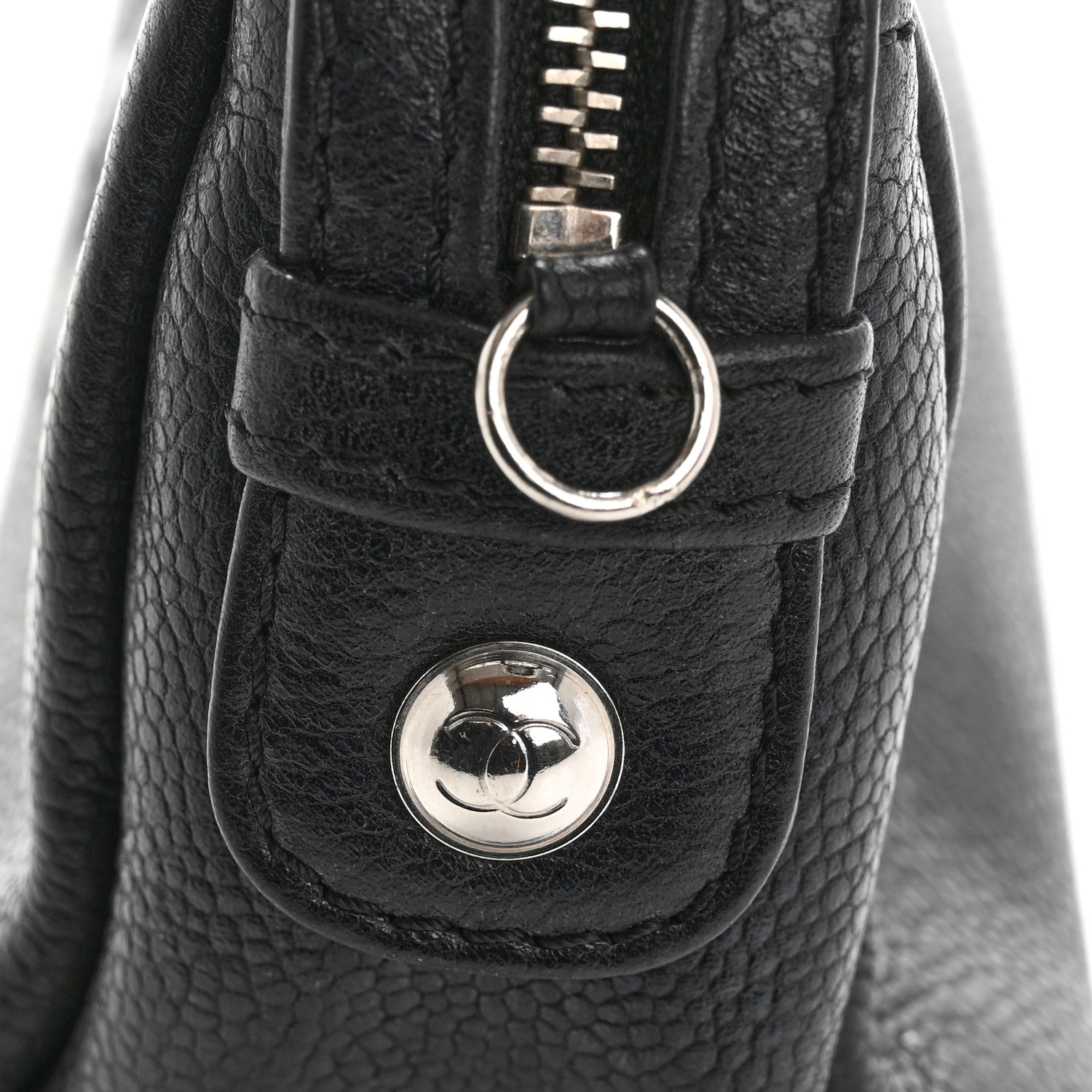 Chanel Caviar Ultimate Soft Pochette Black 9 of 11