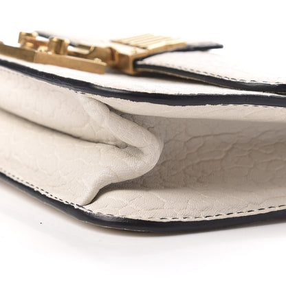 Christian Dior Canyon Grained Lambskin Small Dioraddict Flap Bag Ivory 9 of 10