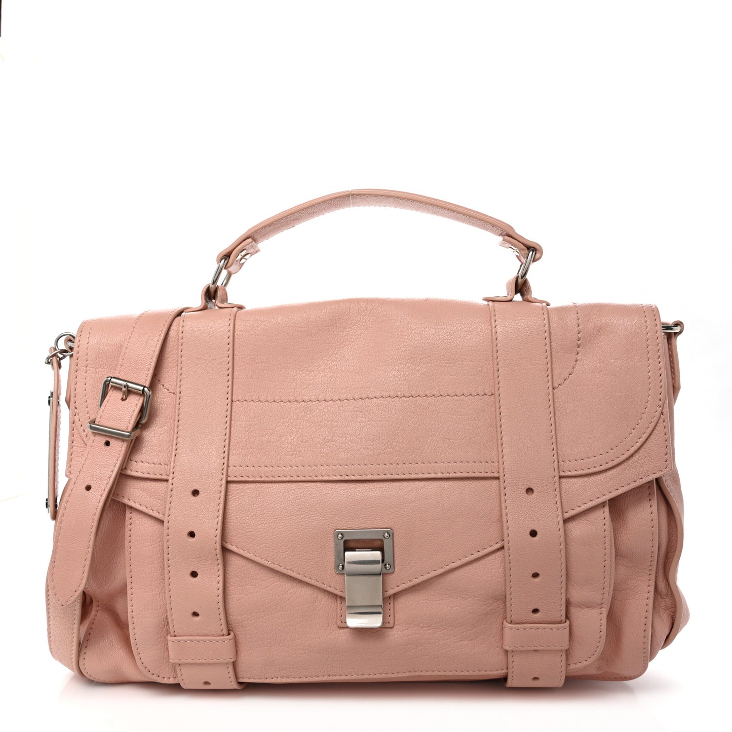 Lambskin Medium PS1 Satchel Blush