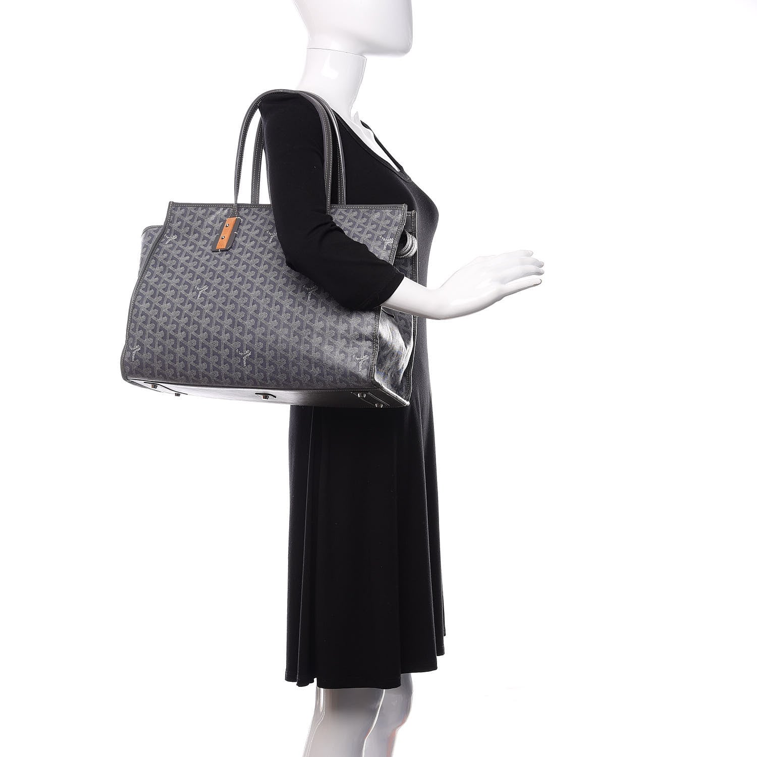 Goyard Goyardine Marquises Tote Grey 2 of 18