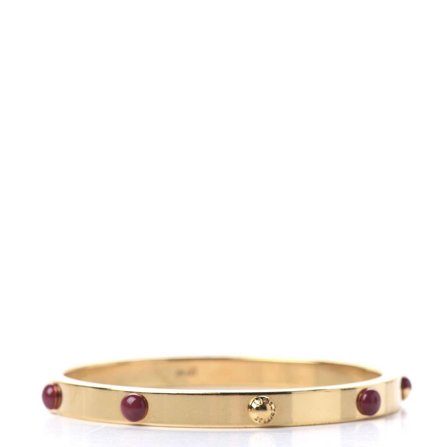 Louis Vuitton Lacquer Gimme a Clue Bracelet Rouge Fauviste 2 of 5