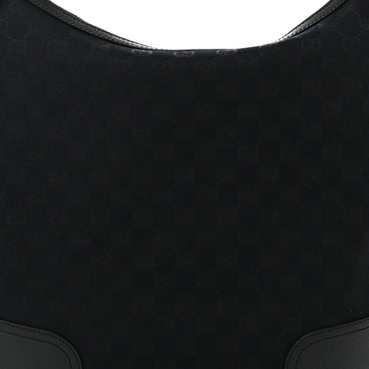 Gucci Monogram Large Princy Hobo Black 8 of 12