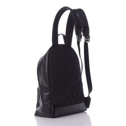 Burberry Pebbled Calfskin Abbeydale Simple Backpack Black 2 of 10