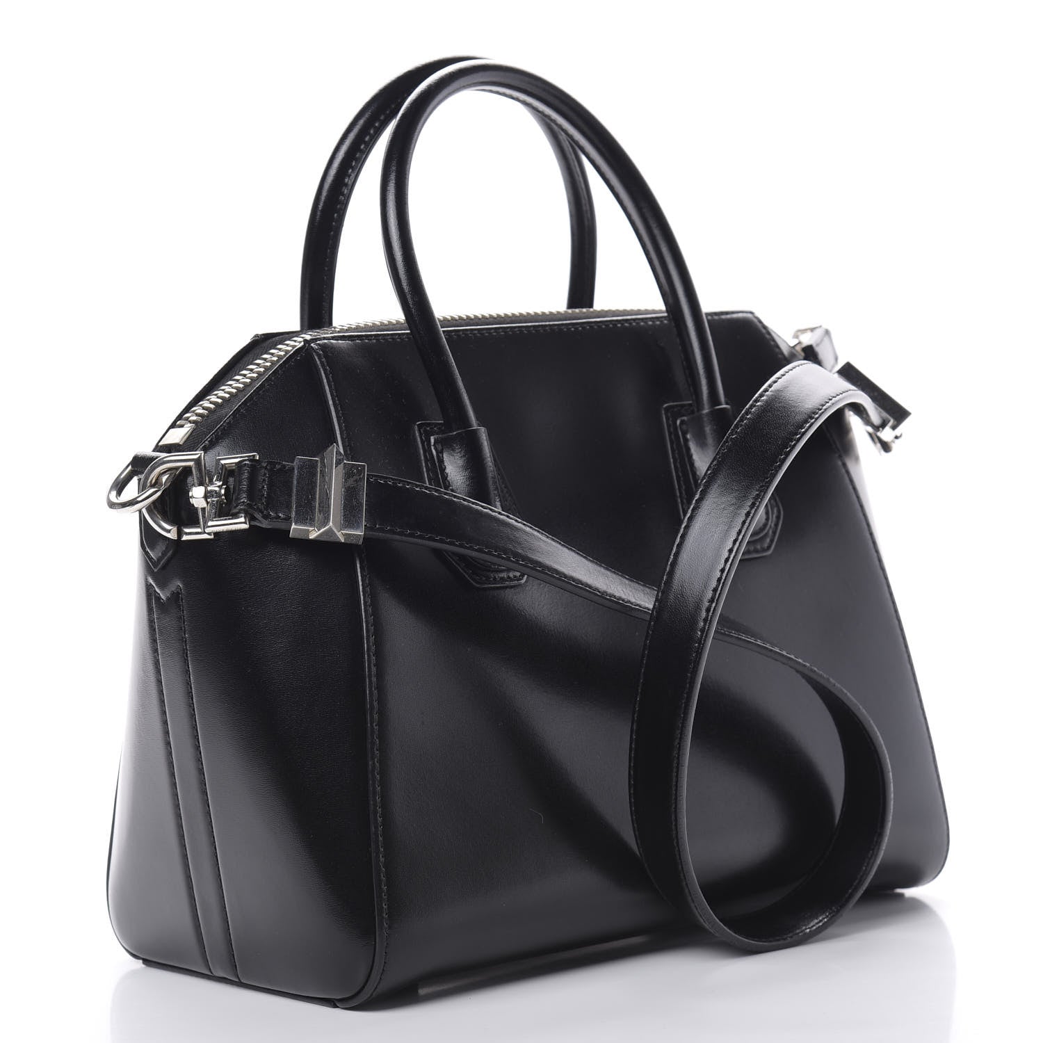 Givenchy Shiny Lord Calfskin Small Antigona Black 3 of 13