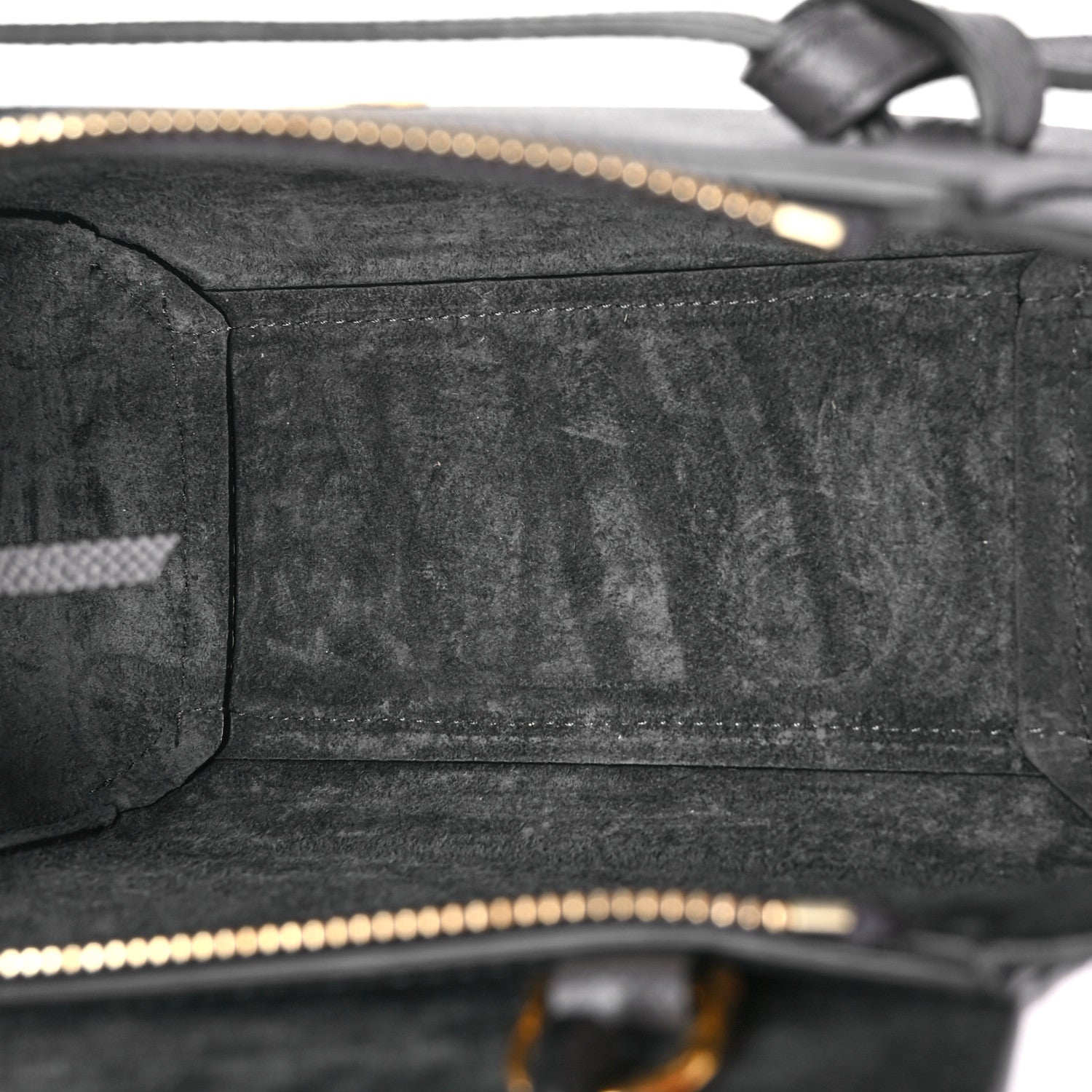 Celine Grained Calfskin Nano Belt Bag Grey 5 of 11