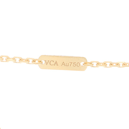 Van Cleef & Arpels 18K Yellow Gold Diamond Large Frivole Pendant Necklace 5 of 5