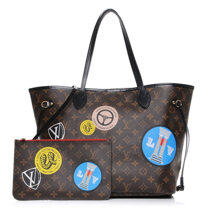 Louis Vuitton Monogram World Tour Neverfull MM 1 of 12