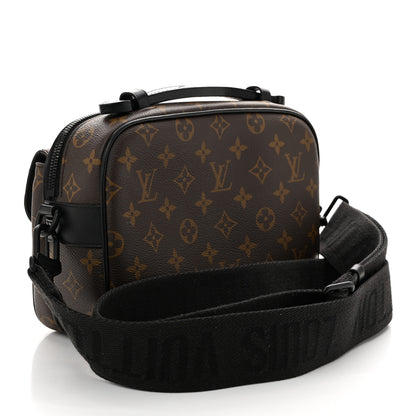 Louis Vuitton Monogram Macassar S Lock Messenger 3 of 12