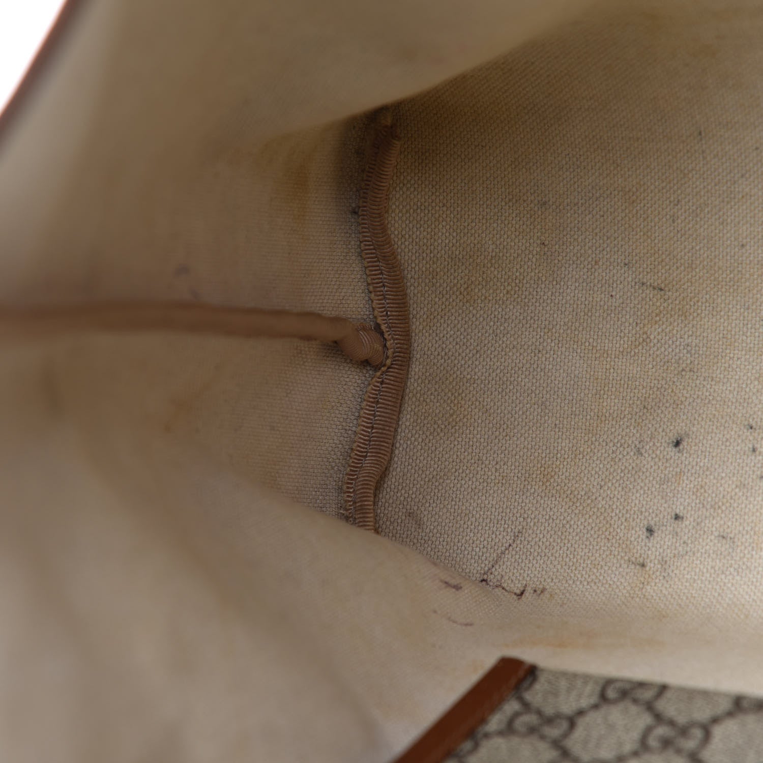 Gucci GG Plus Monogram Medium Signature Web Loop Tote Brown 12 of 16