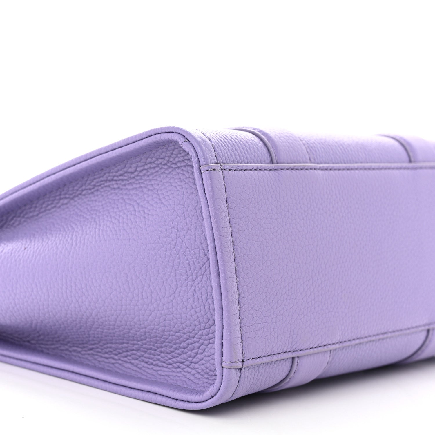 Marc Jacobs Grained Calfskin Small The Tote Bag Purple 9 of 10