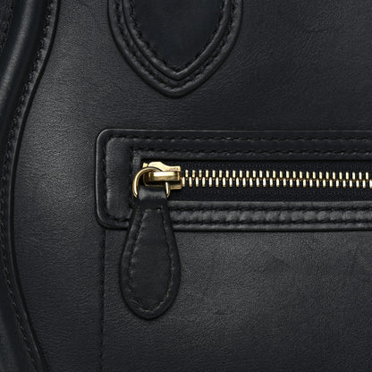 Celine Smooth Calfskin Micro Luggage Navy Blue 15 of 17