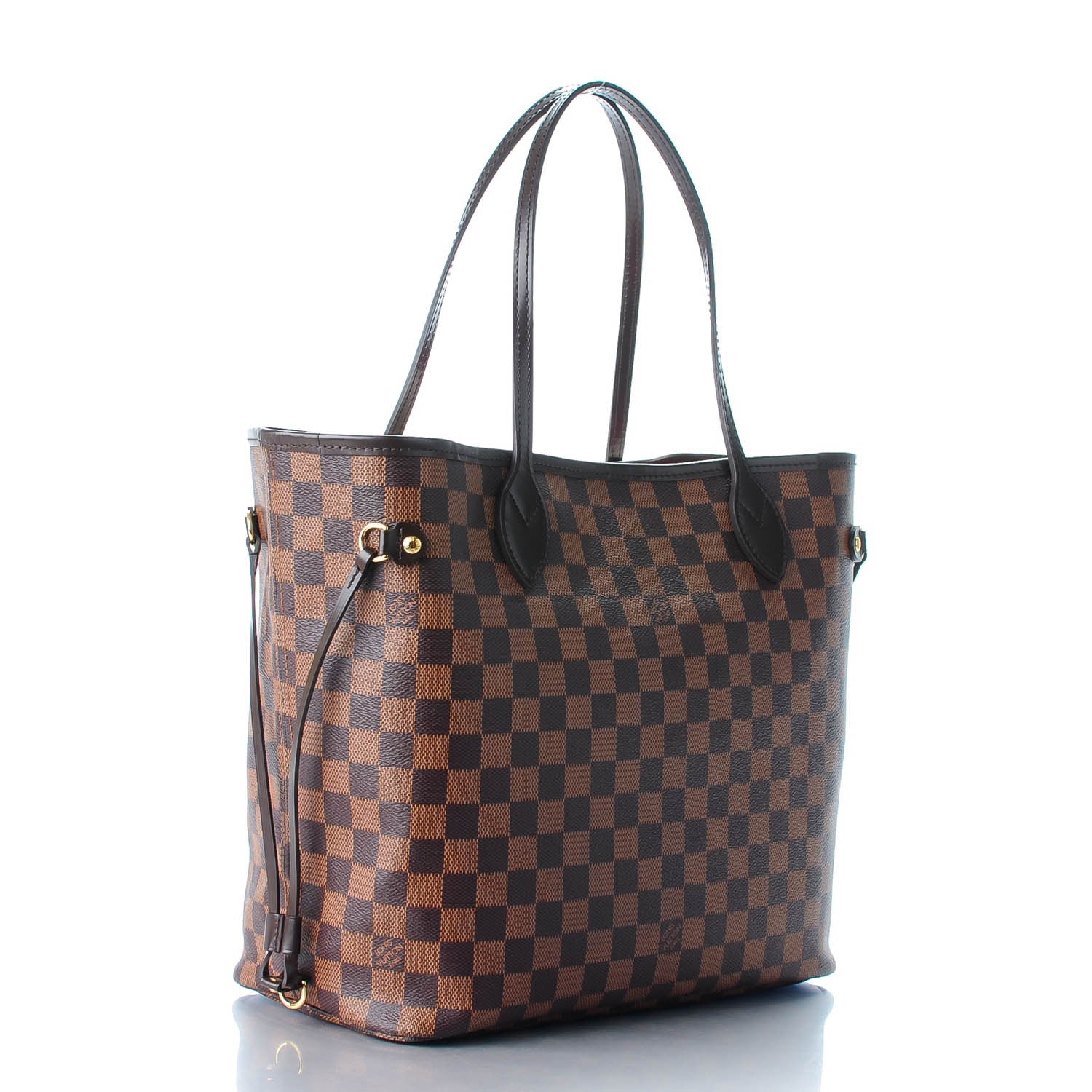Louis Vuitton Damier Ebene Neverfull MM 3 of 8
