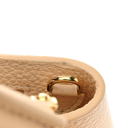 Louis Vuitton Taurillon Gradient Capucines PM Cloudy Creme 15 of 18