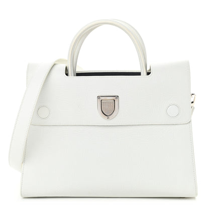 Christian Dior Bullcalf Medium Diorever Flap White 1 of 10