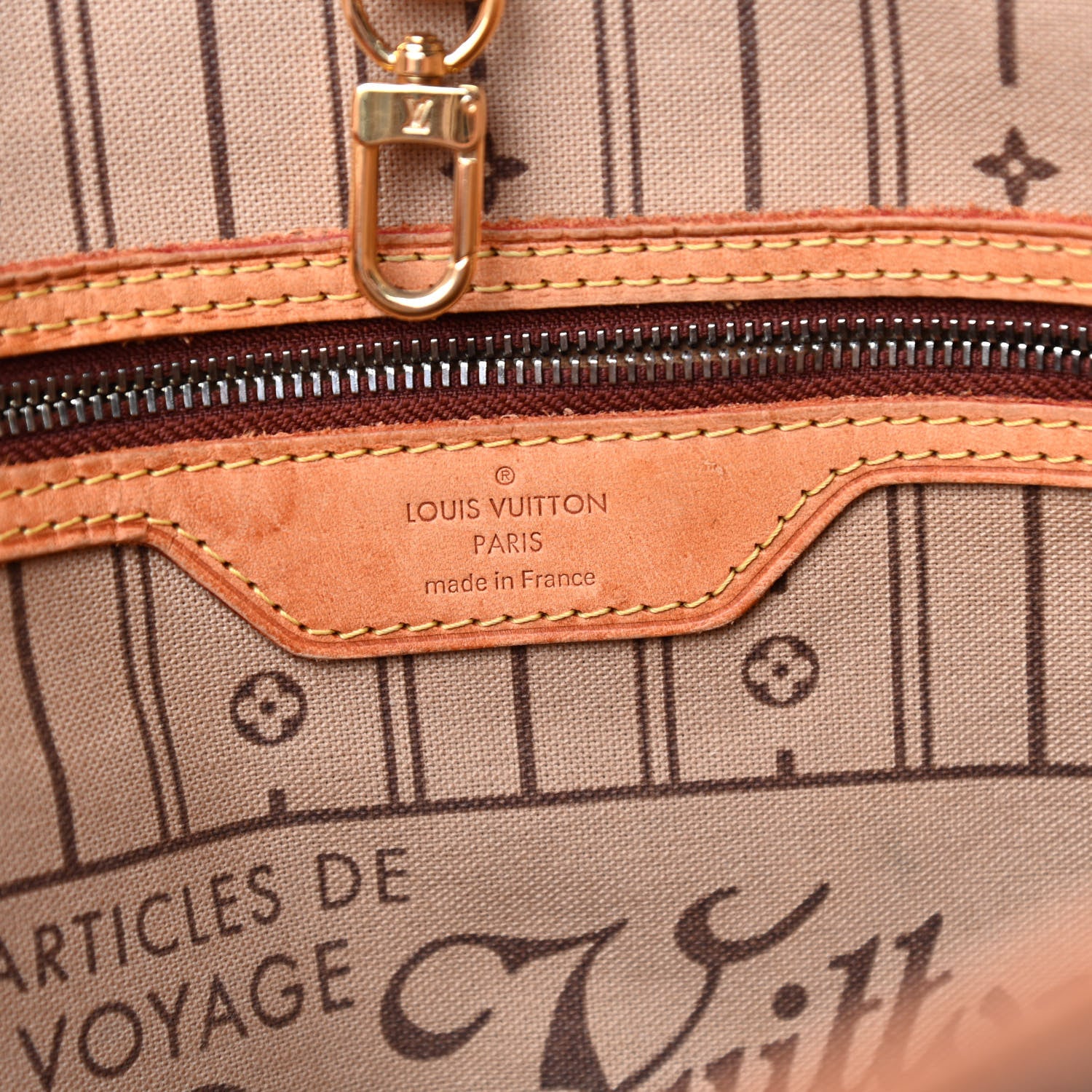 Louis Vuitton Monogram Neverfull MM 6 of 9
