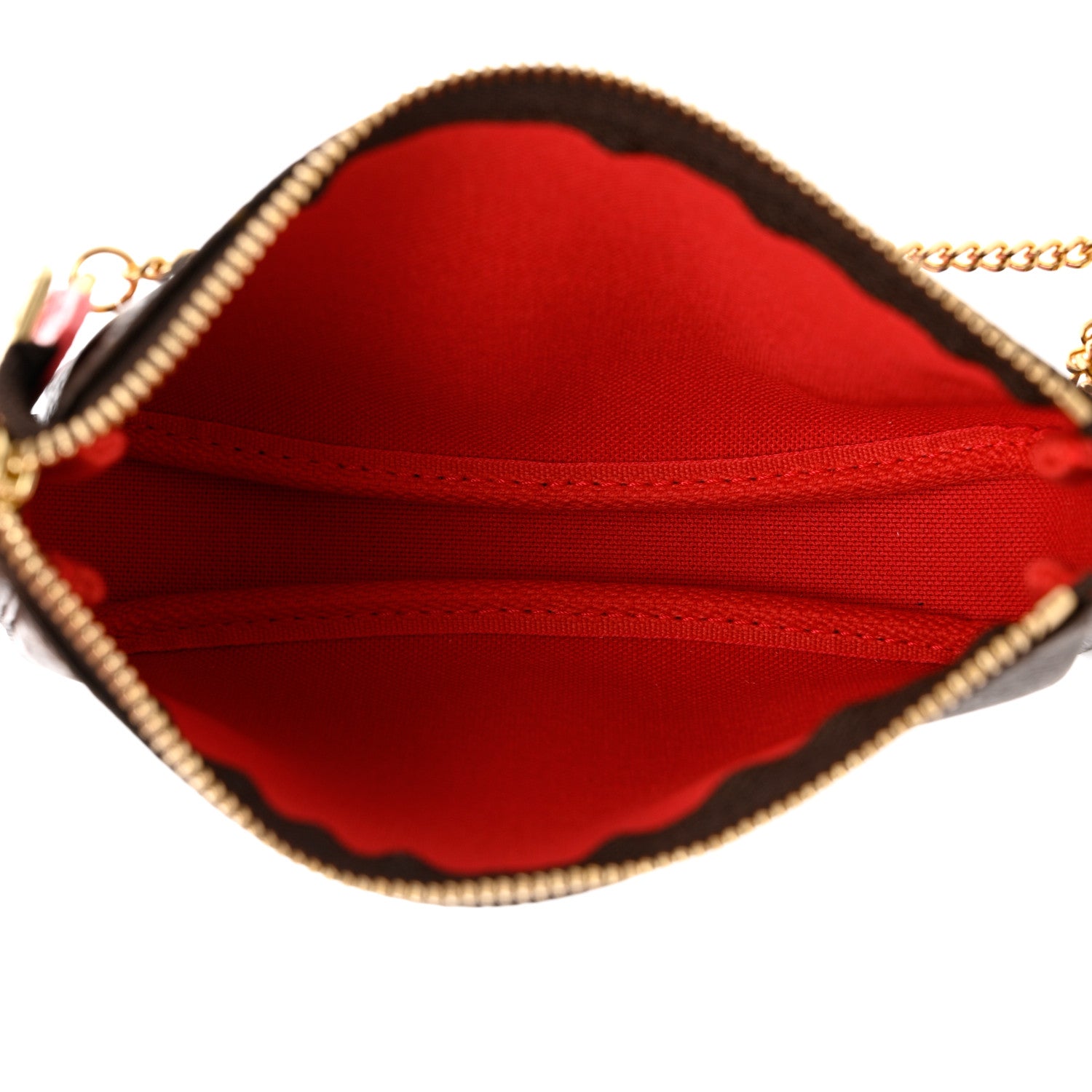 Louis Vuitton Monogram 2021 Christmas Animation London Mini Pochette Accessories Red 5 of 9