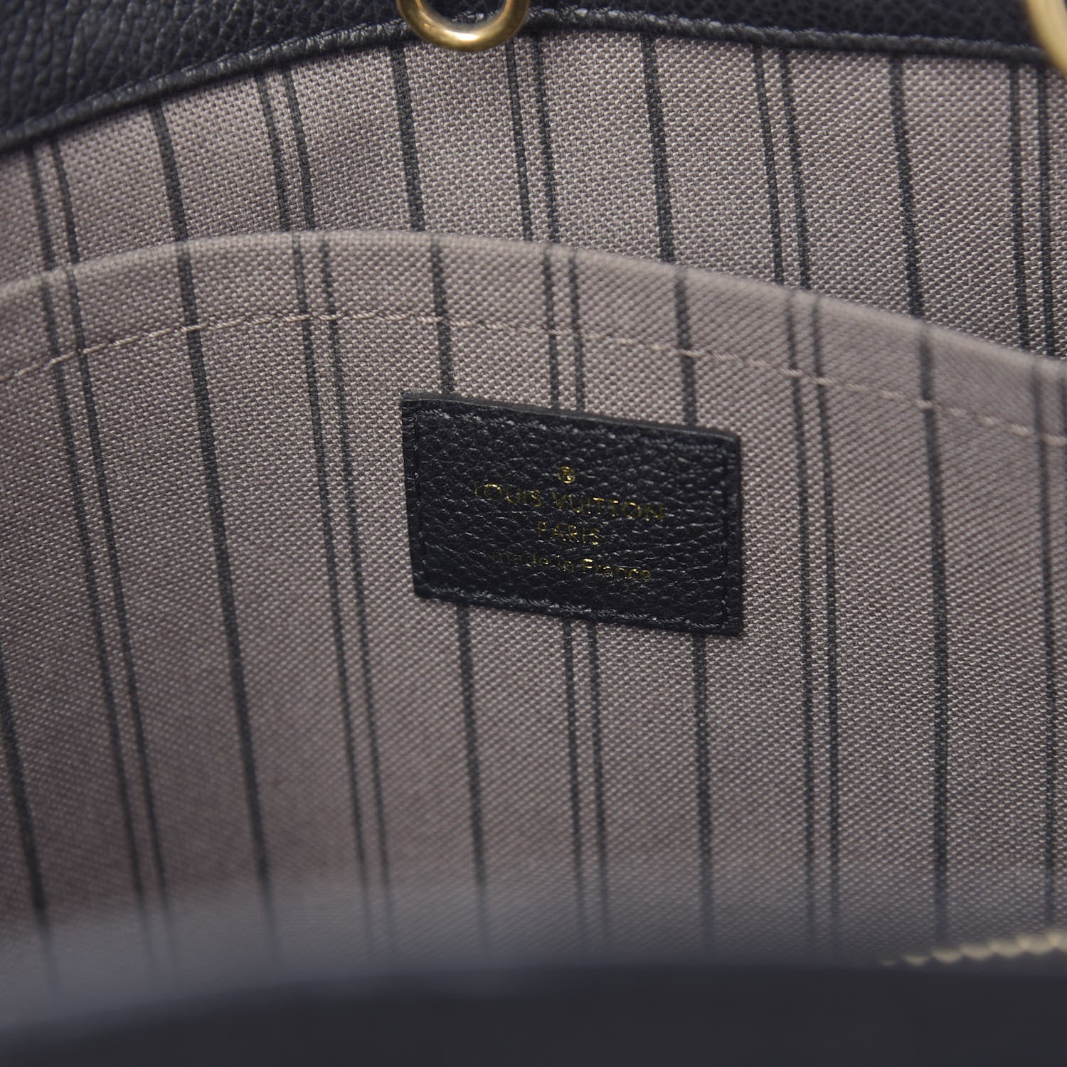 Louis Vuitton Empreinte Montaigne GM Black 9 of 11