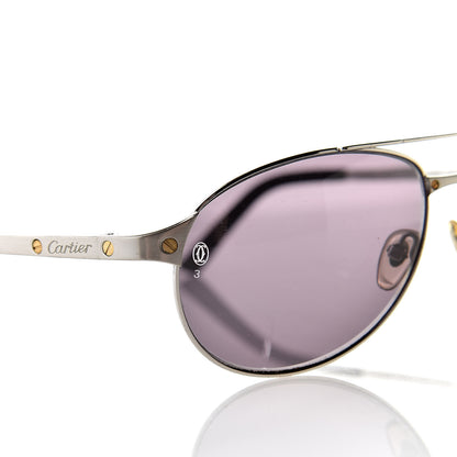 Cartier Santos Dumont 130 Sunglasses Black 7 of 7