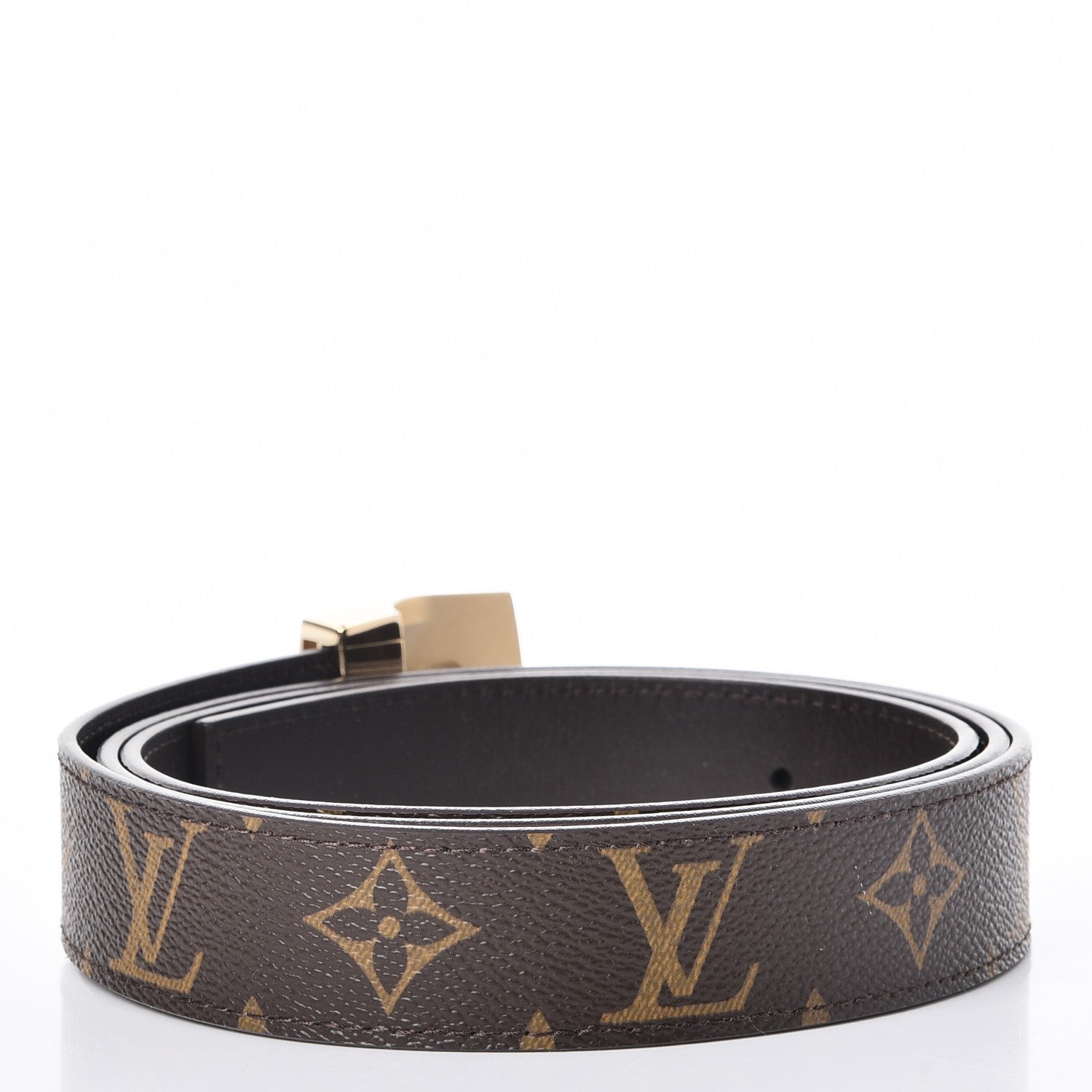 Louis Vuitton Monogram LV Cut Reversible Belt 110 44 3 of 7