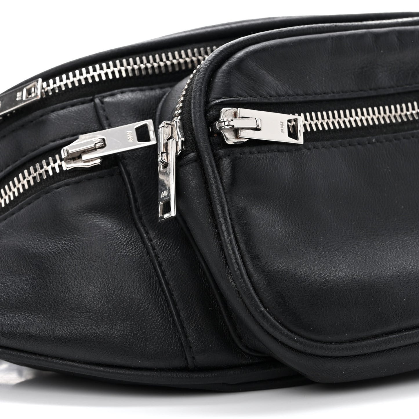 Lambskin Attica Belt Bag Black