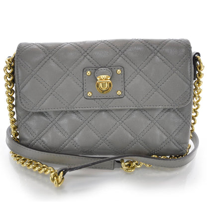 Marc Jacobs Leather The Single Grey 1 of 7