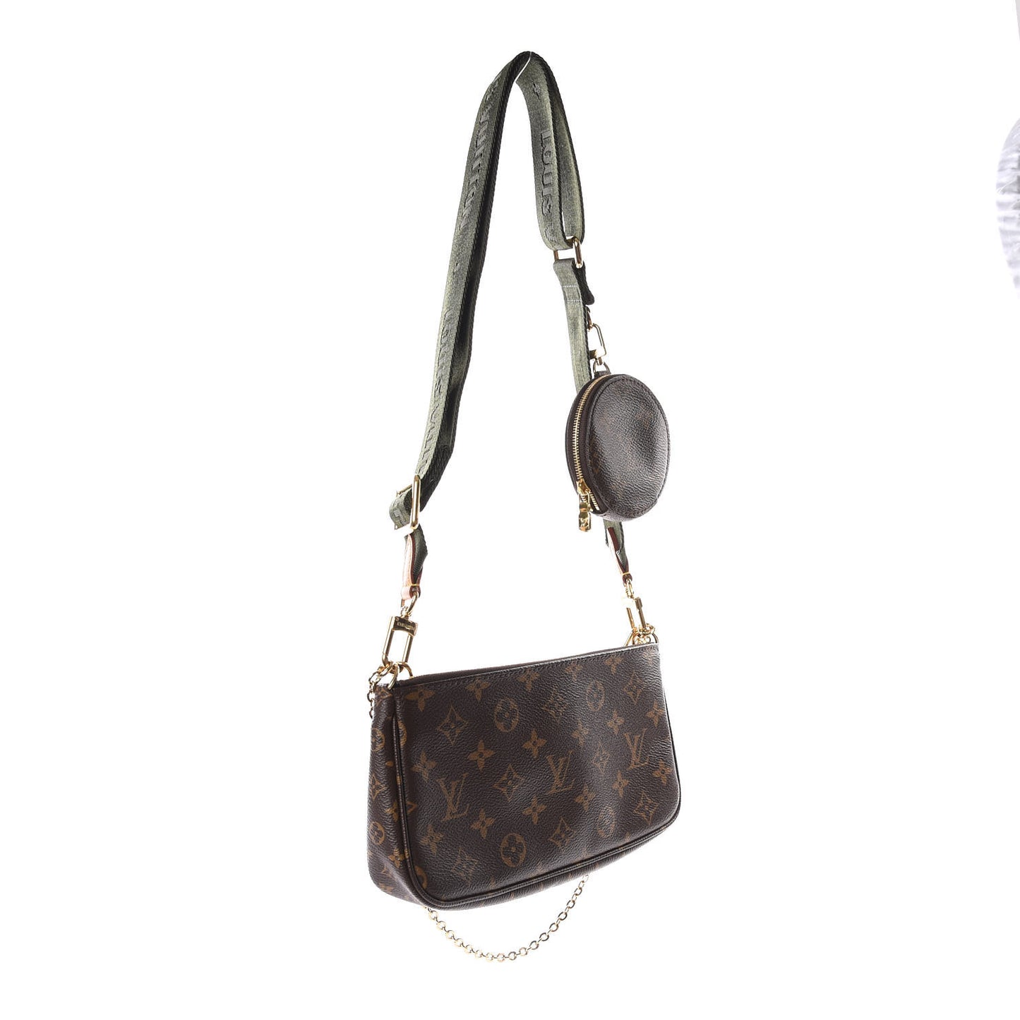 Monogram Multi Pochette Accessories Kaki