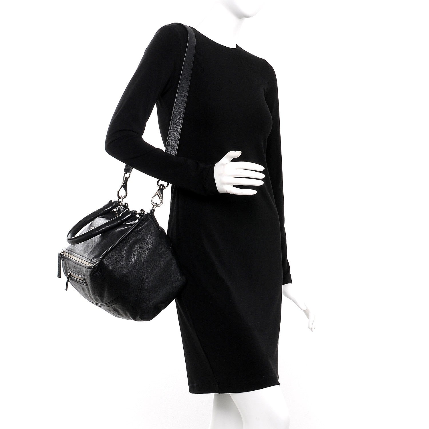 Givenchy Sugar Goatskin Medium Pandora Black 2 of 9