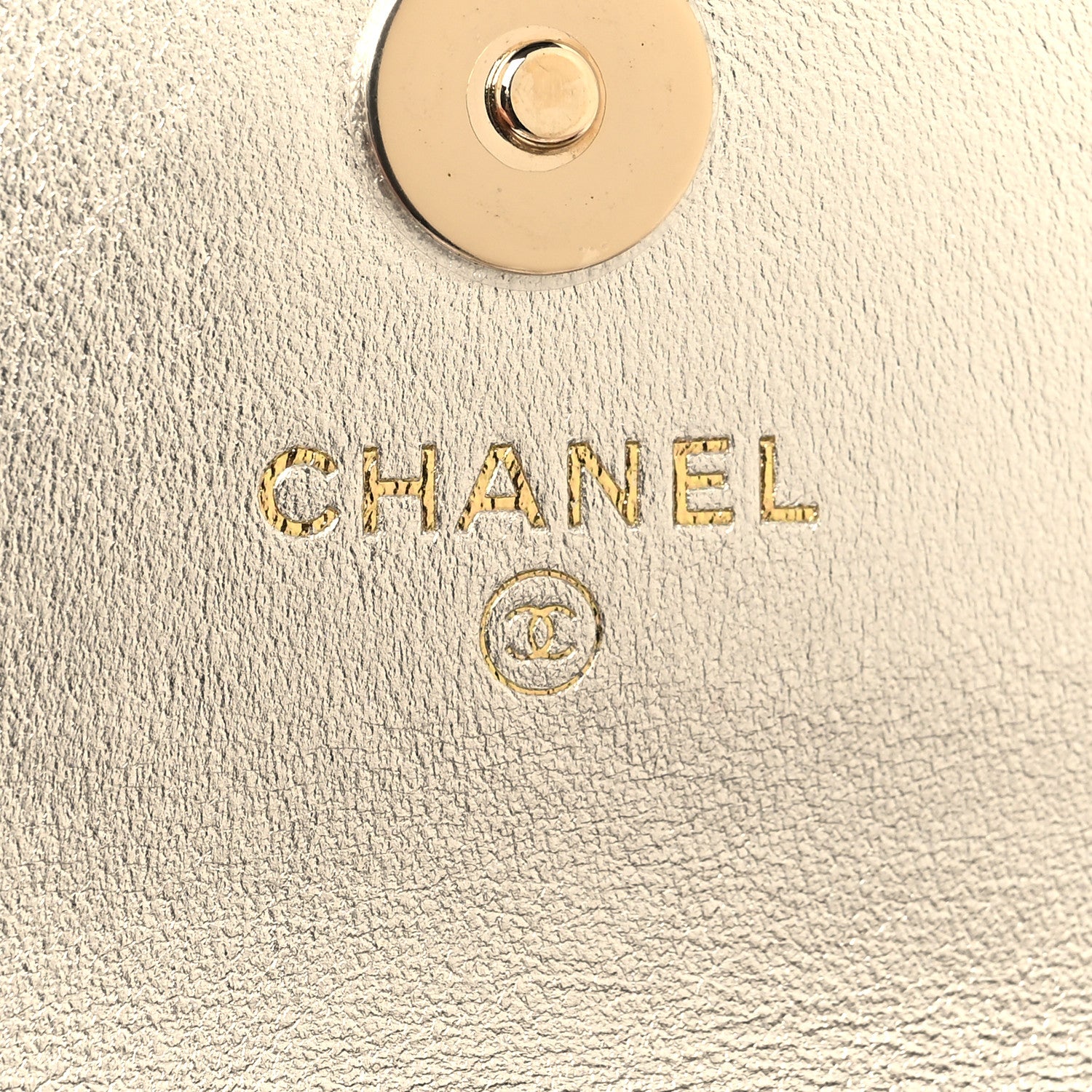 Chanel Gradient Metallic Lambskin Quilted Flap Chain Belt Bag Gold Pink 6 of 11