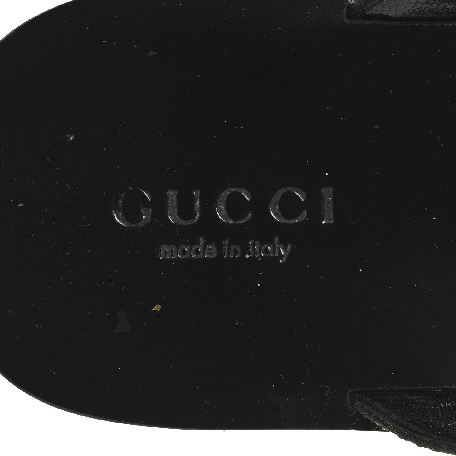 Gucci Nylon Calfskin Web Mens GG Thong Sandals 11 Green Red Black 9 of 11