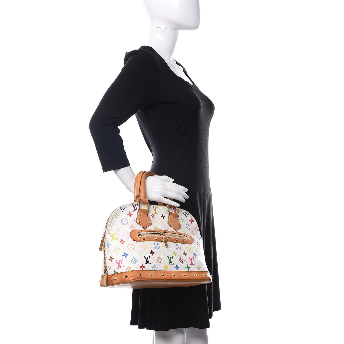 Monogram Multicolor Alma White