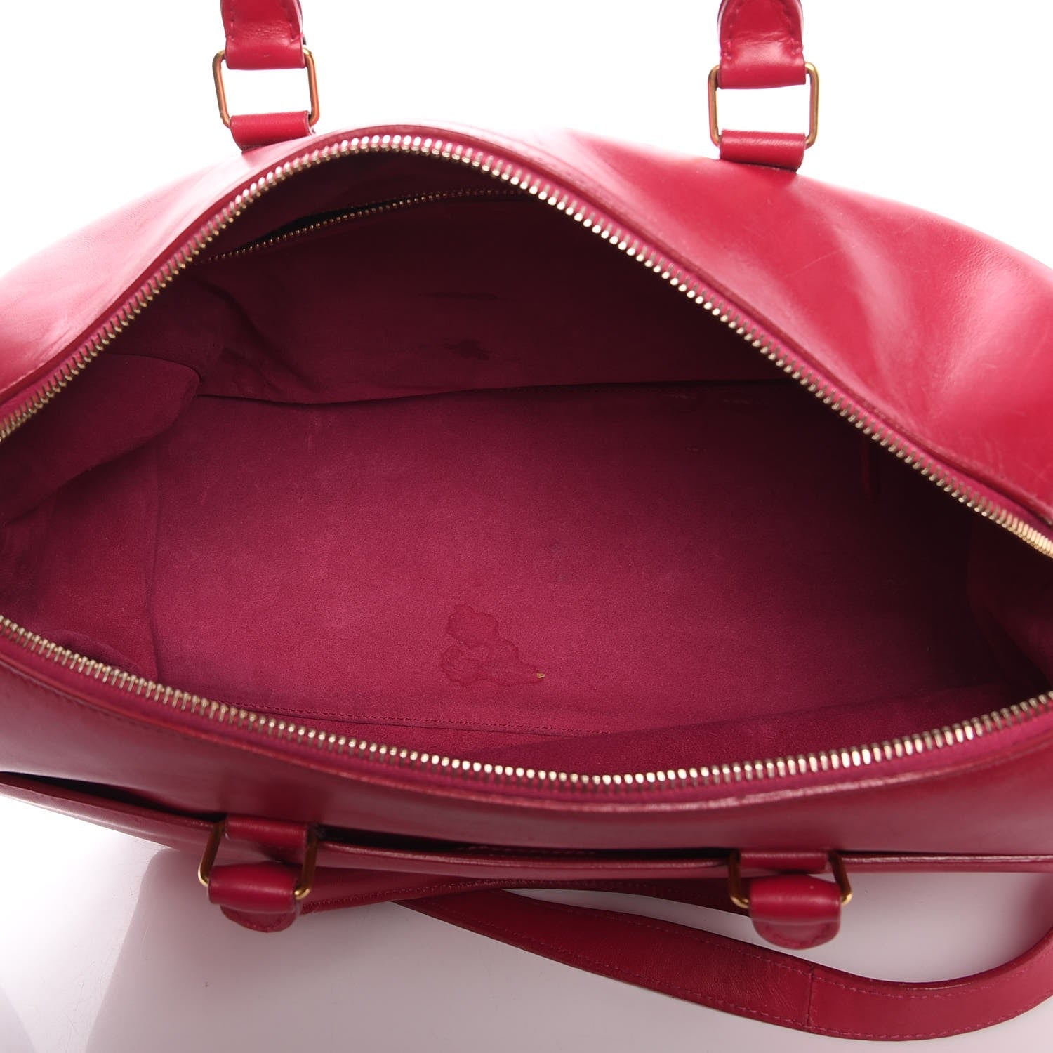 Saint Laurent Calfskin Classic Duffle 6 Fuchsia 5 of 17